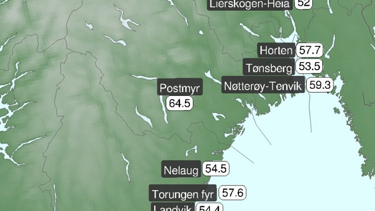 Nye snørekorder: Også sommerperler fikk en halvmeter snø