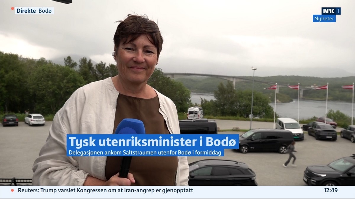 Tysklands utenriksminister i Bodø