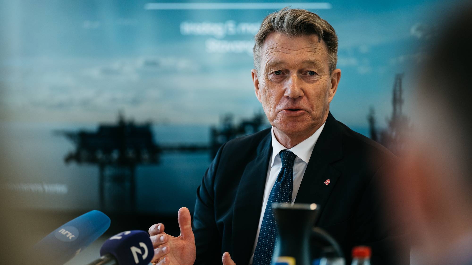 Statsminister Jonas Gahr Støre og energiminister Terje Aasland