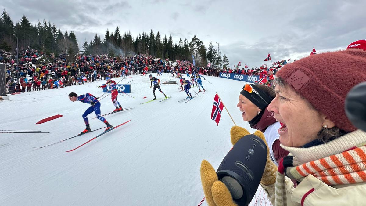 Celebration During the Ski World Championships in Granåsen: Over 40,000 in Attendance