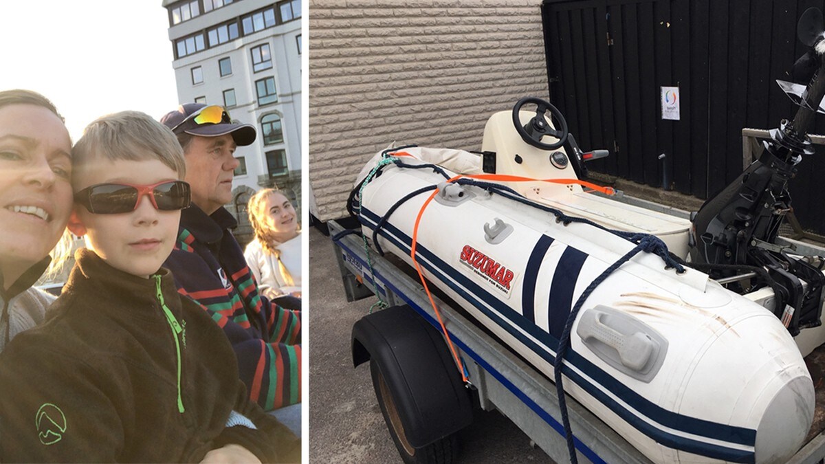 Mistet båten i uvær på Jæren – endte opp i Göteborg