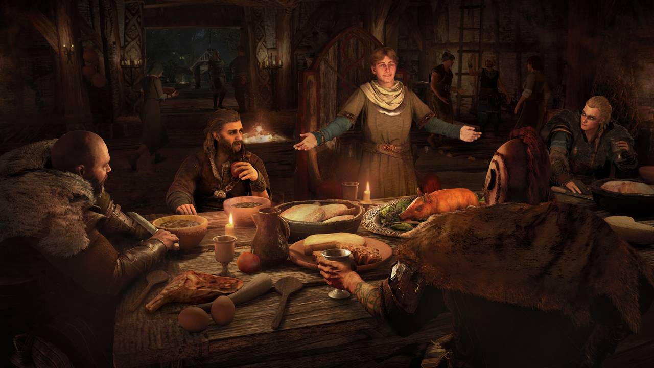 Skjermbilde fra spillet «Assassin's Creed Valhalla».