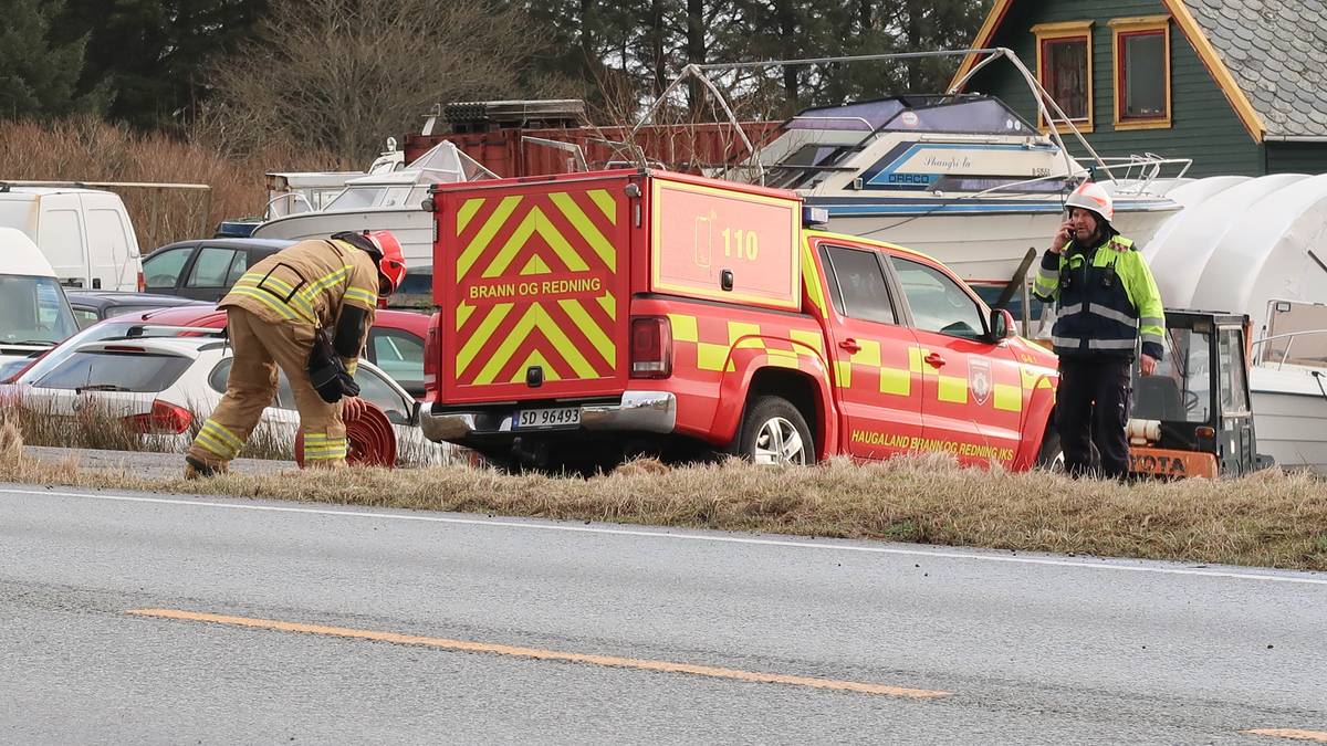 Brann I Bolig På Karmøy En Person Hentet Ut Nrk Rogaland Lokale