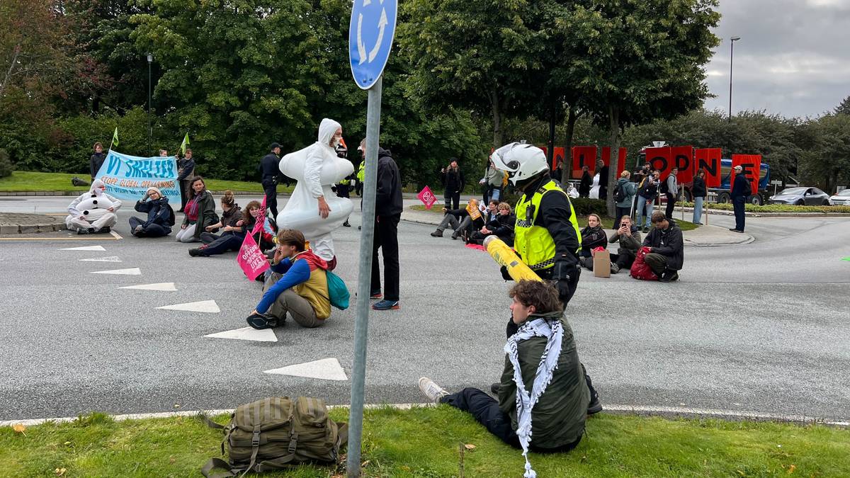 Sperrer veg inn til ONS-område i Stavanger