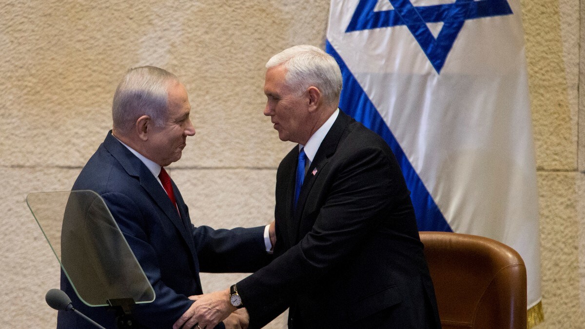 Pence: – Flytter ambassaden til Jerusalem neste år