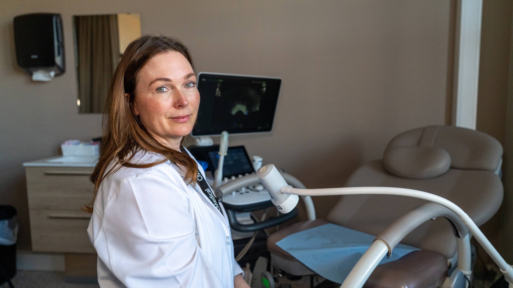 Gynekolog på kontor