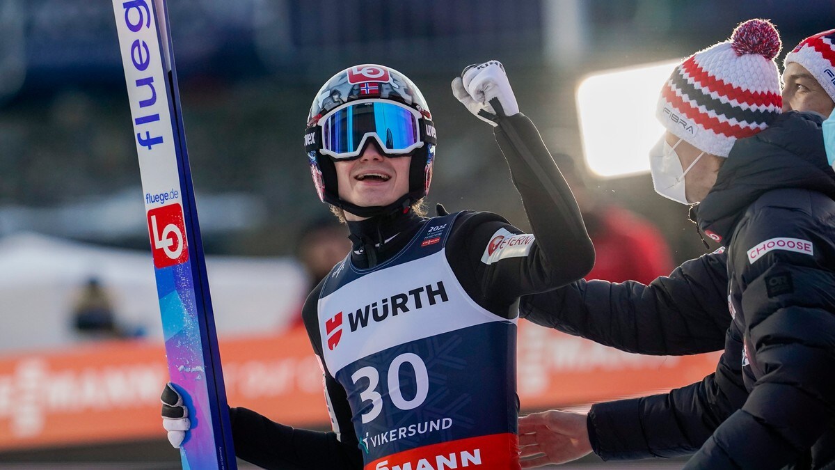 OL-vinneren ble verdensmester i skiflyging: – Usikker på om jeg har sett lignende