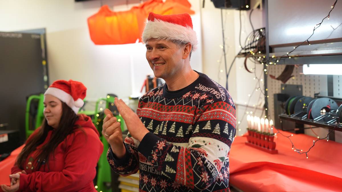 Elevenes innsats fikk Thomas til å ta til tårene