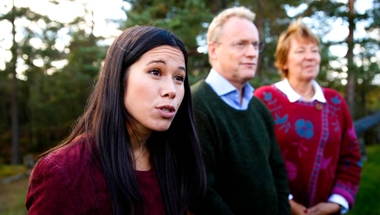 Lan Marie Nguyen Berg (MDG), Raymond Johansen (AP) og Marianne Borgen (SV)