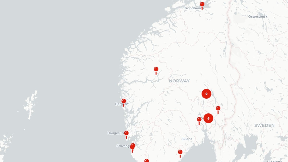 Verifiserte videoer knytter «pedo­je­gere» til 12 norske kommuner