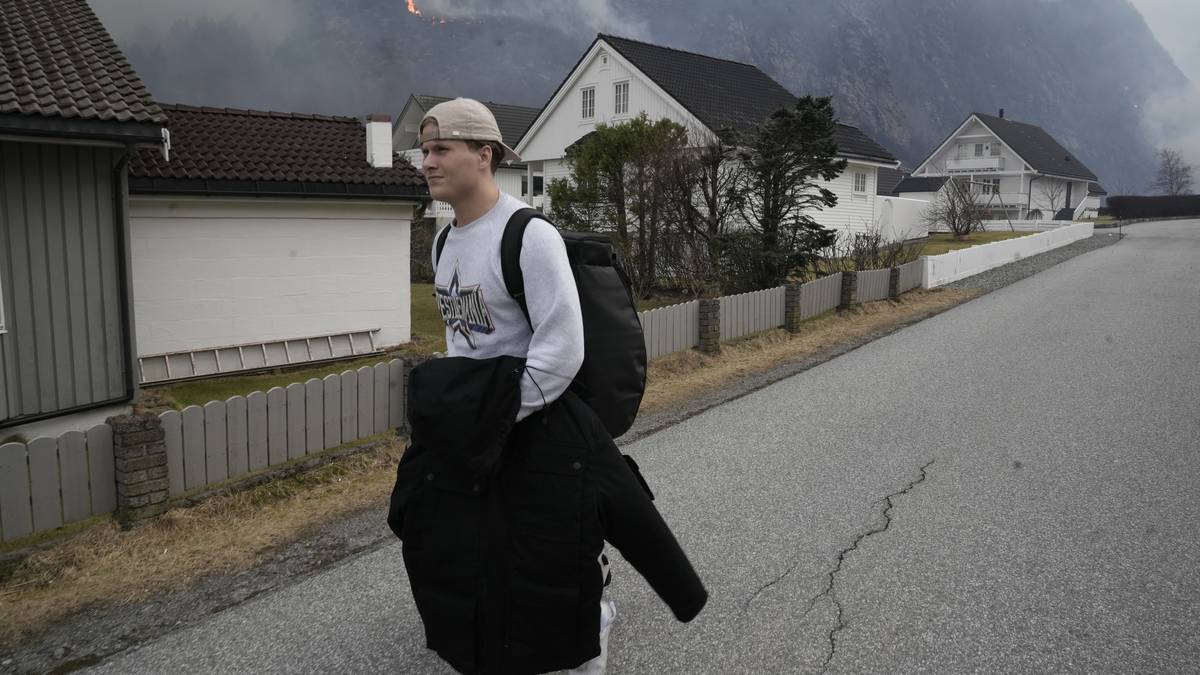 Her må Odin evakuere på grunn av storbrannen i Ålesund