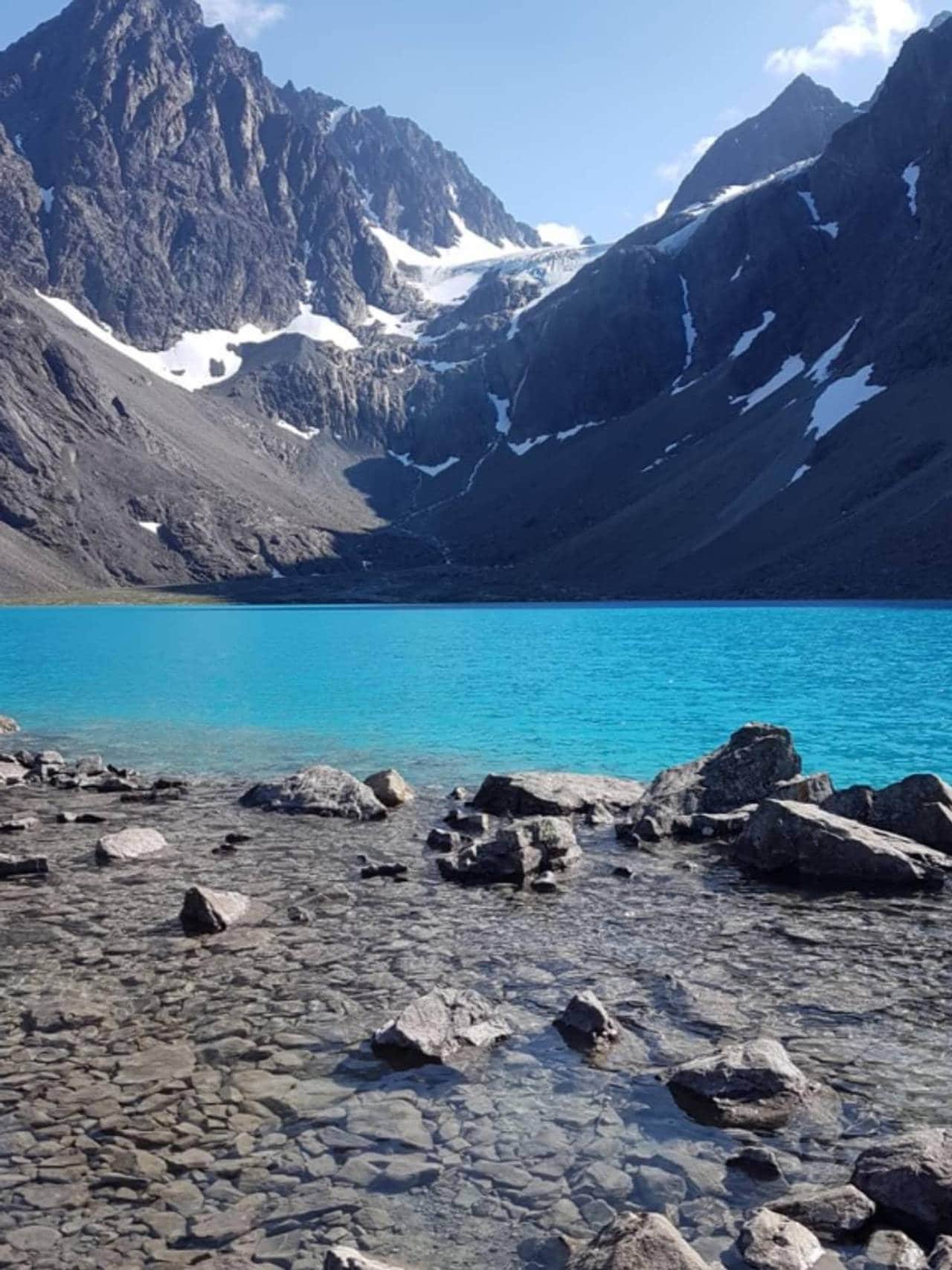 Blåisvatnet, Lyngen