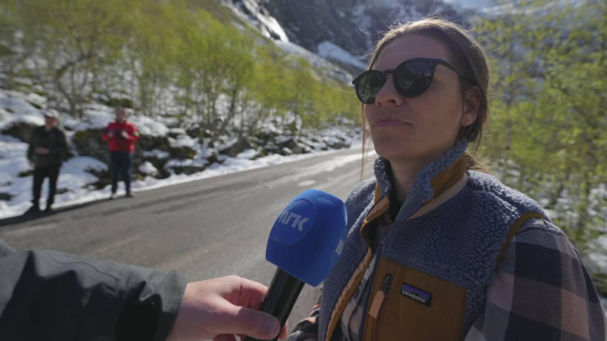 Kristine Rønning, styreleder i Rauma Reiseliv under åpninga av Trollstigen 2026