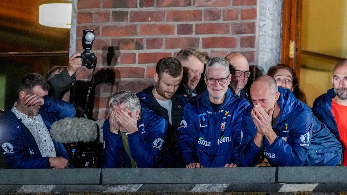 Norske fotballstjerner hylles i Oslo etter EM-kvalifisering