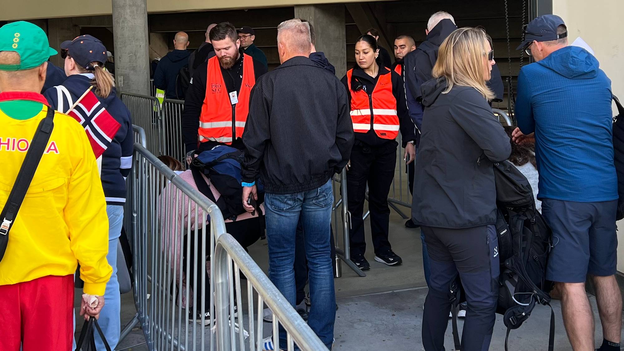 Gjert Ingebrigsten i inngangskø