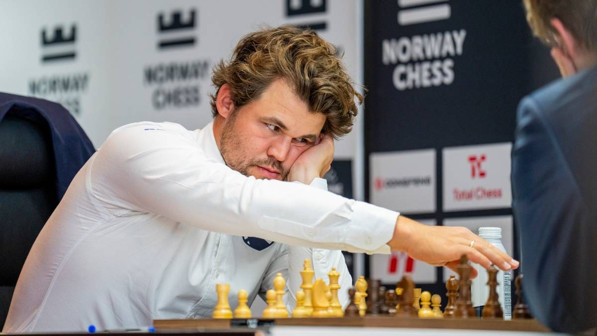 Magnus Carlsen slo hardt tilbake i Norway Chess – senket verdensmesteren