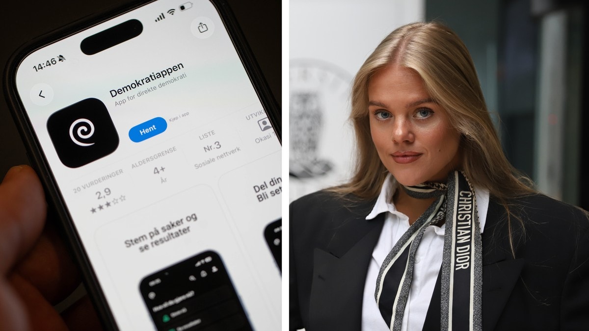 Har lansert demokratiapp: – Hvor mye kontrollerer hun egentlig?