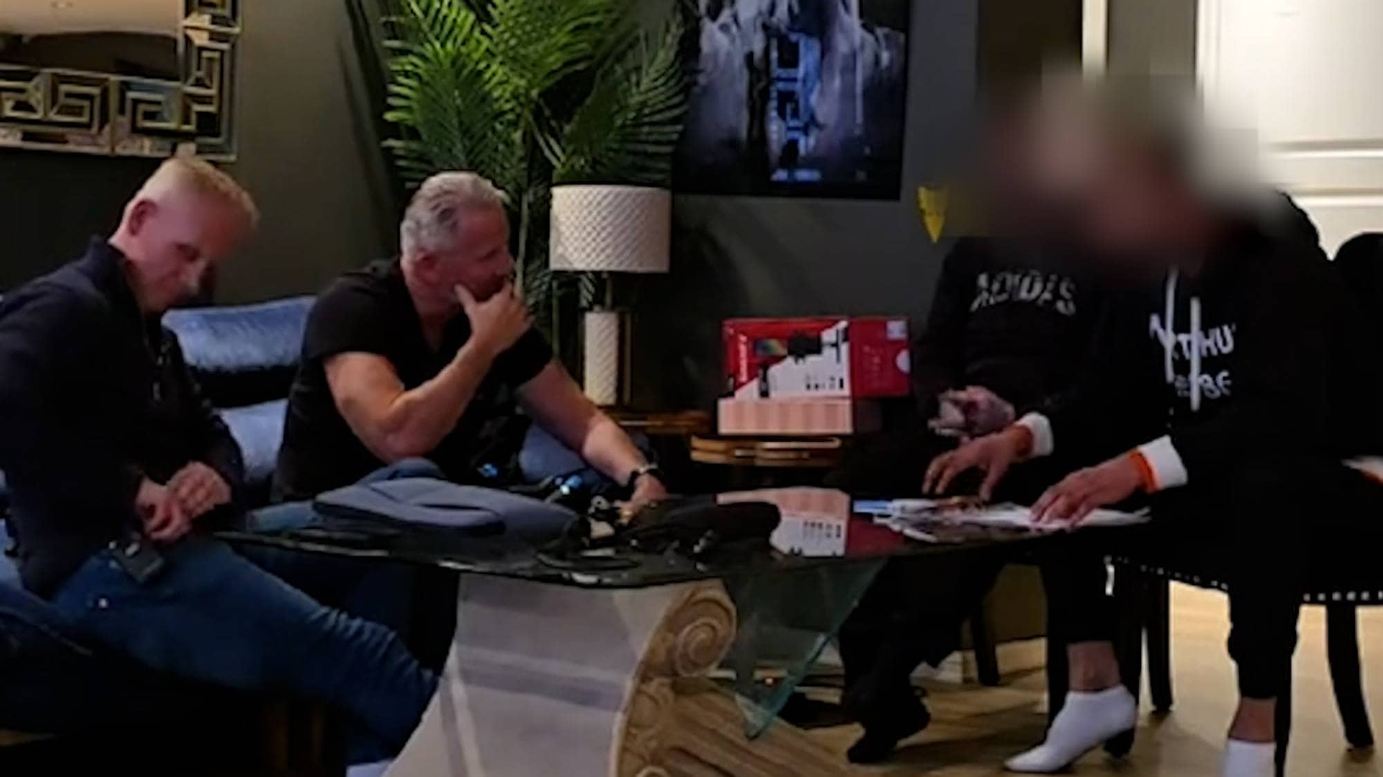 Stein Morten Lier og Johnny Brenna i Vestfossen