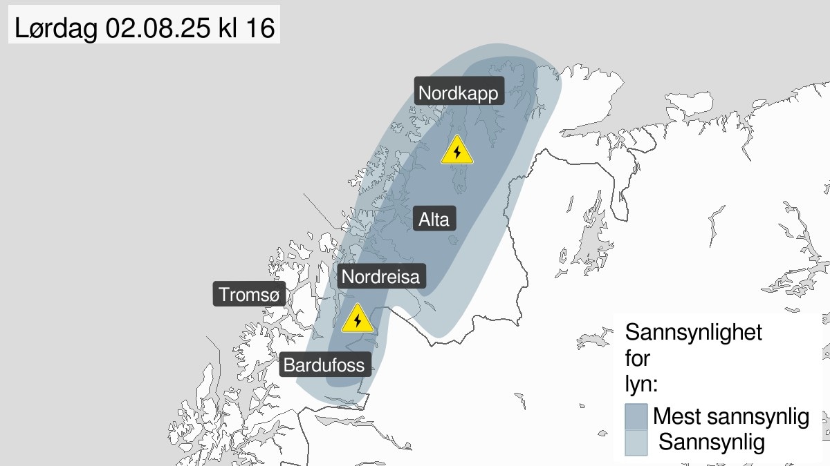 Fare for lyn i Troms og Finnmark