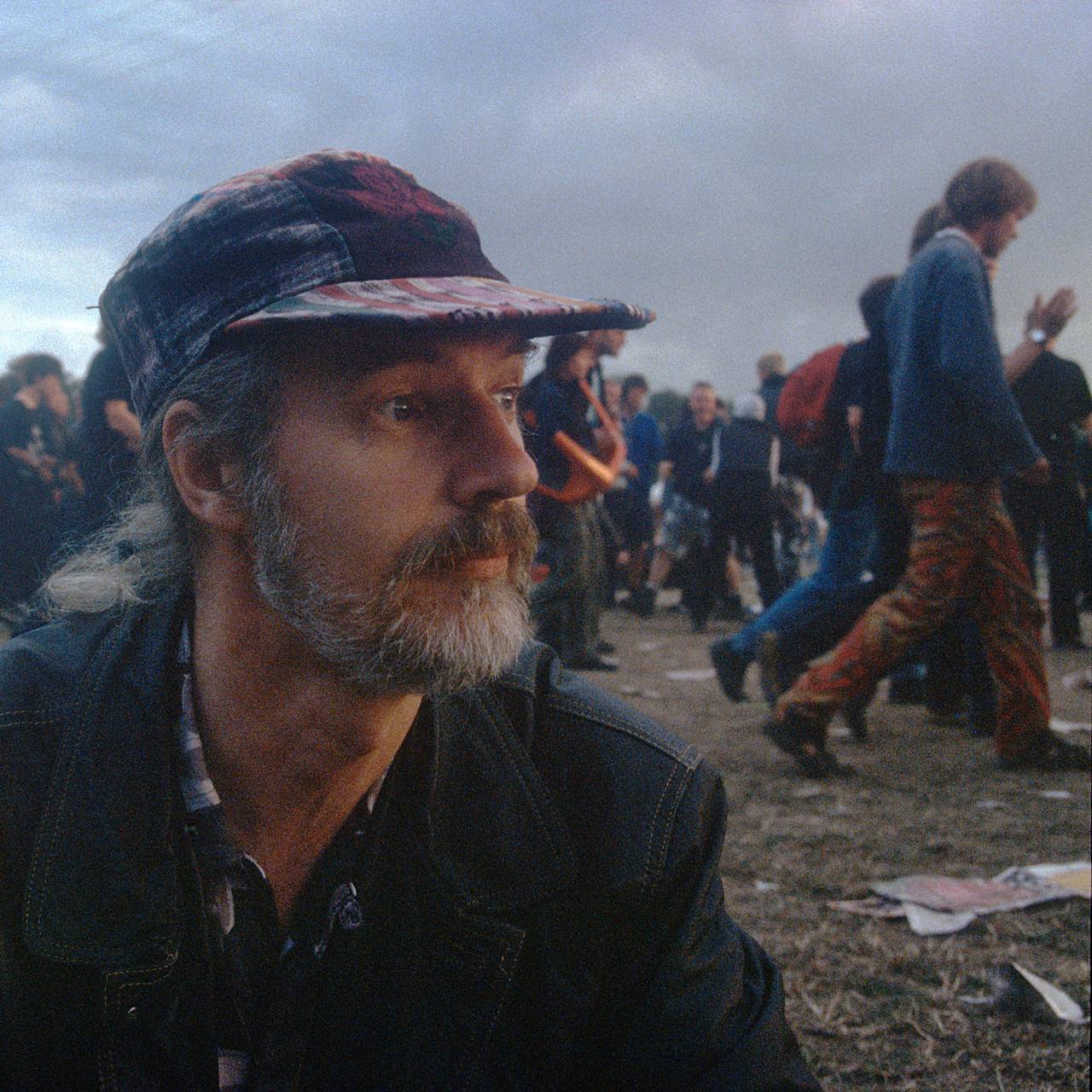 Victor Faanes på Roskilde i 1999.