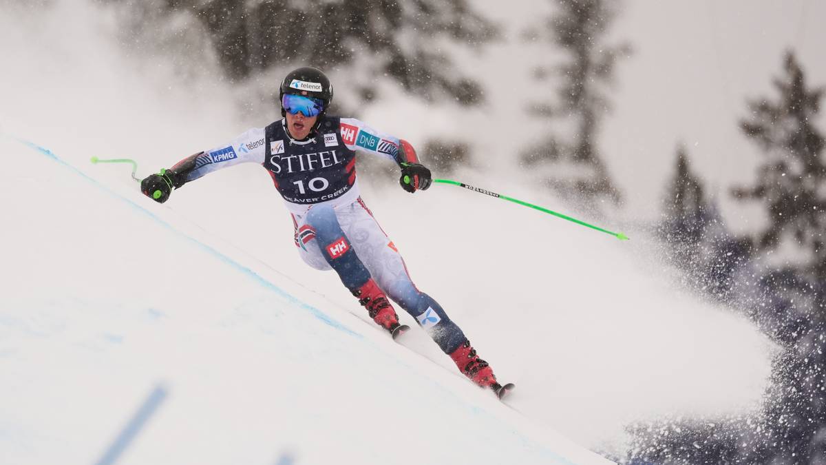 Fredrik Møller med alpinbragd i snøkaos og vindkast i Beaver Creek – Kilde kjørte ut