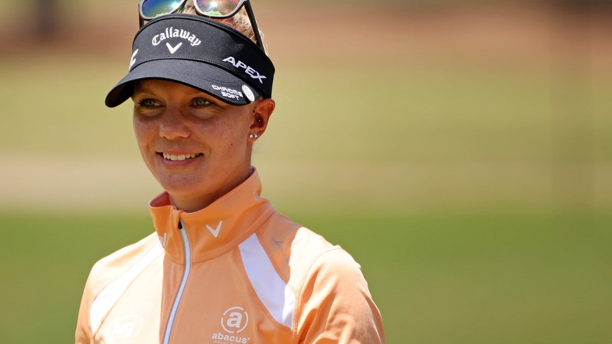 Golfstjernen er nesten sju måneder gravid – spiller likevel US Open