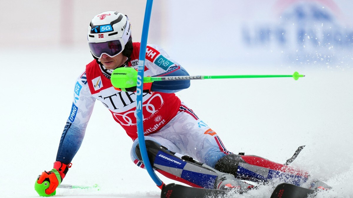 Kristoffersen på vei mot slalåmkula – McGrath kjørte ut