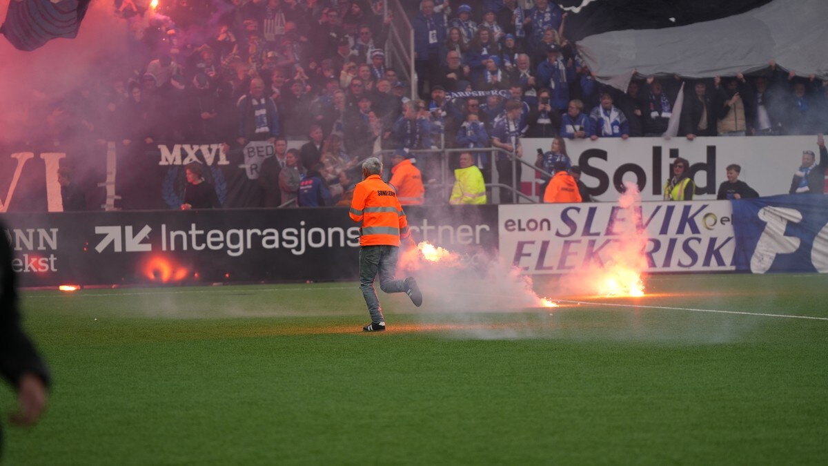 Etterforsker blusskasting – Sarpsborg 08 risikerer bøter