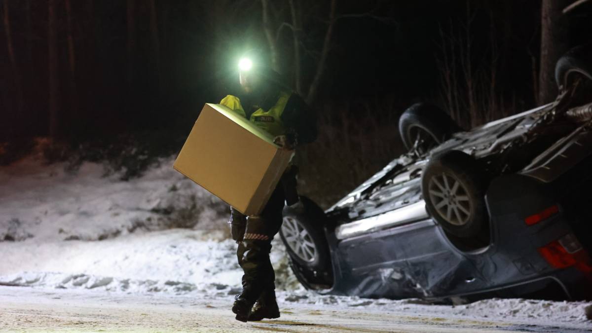 Rykte ut til trafikkulykke – fann det dei meiner er smuglargods rundt bilen