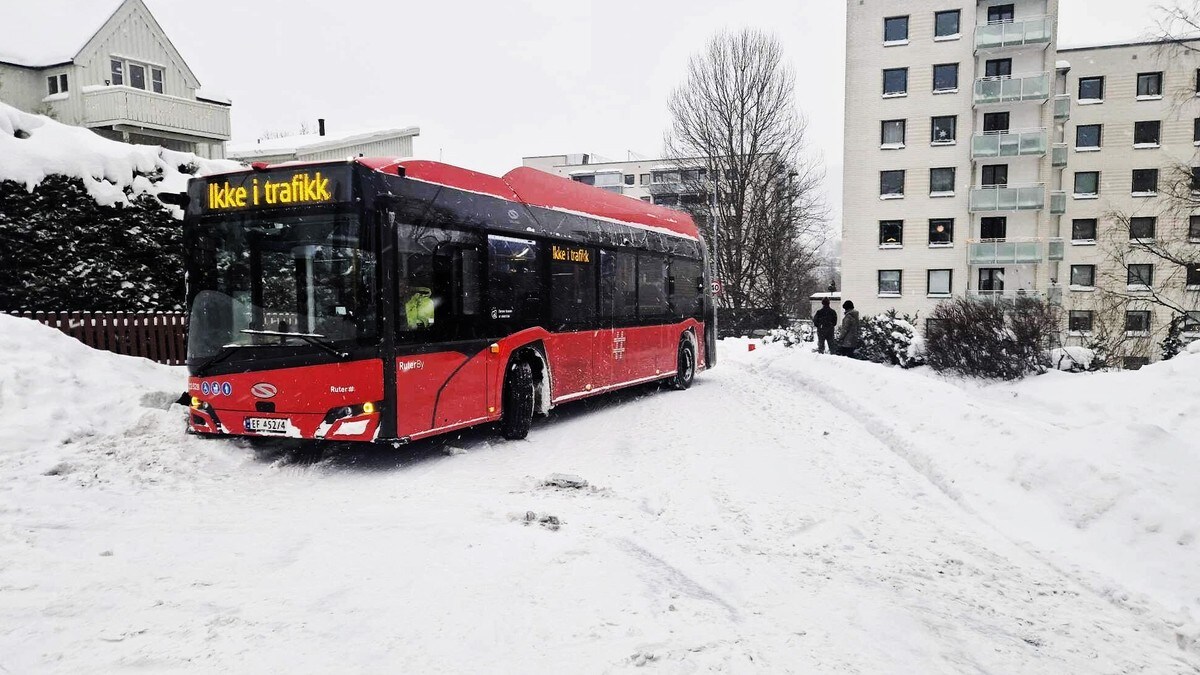 Forsinkelser og innstillinger i kollektivtrafikken i Oslo og Akershus
