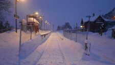 I midten av februar var det så mye snø at T-banen fra Oslo S mot Holmenkollen måtte stenge.