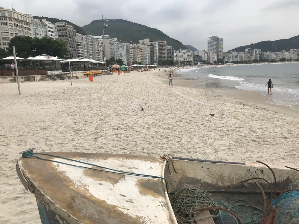 Rio de Janeiros strender korona-stengt