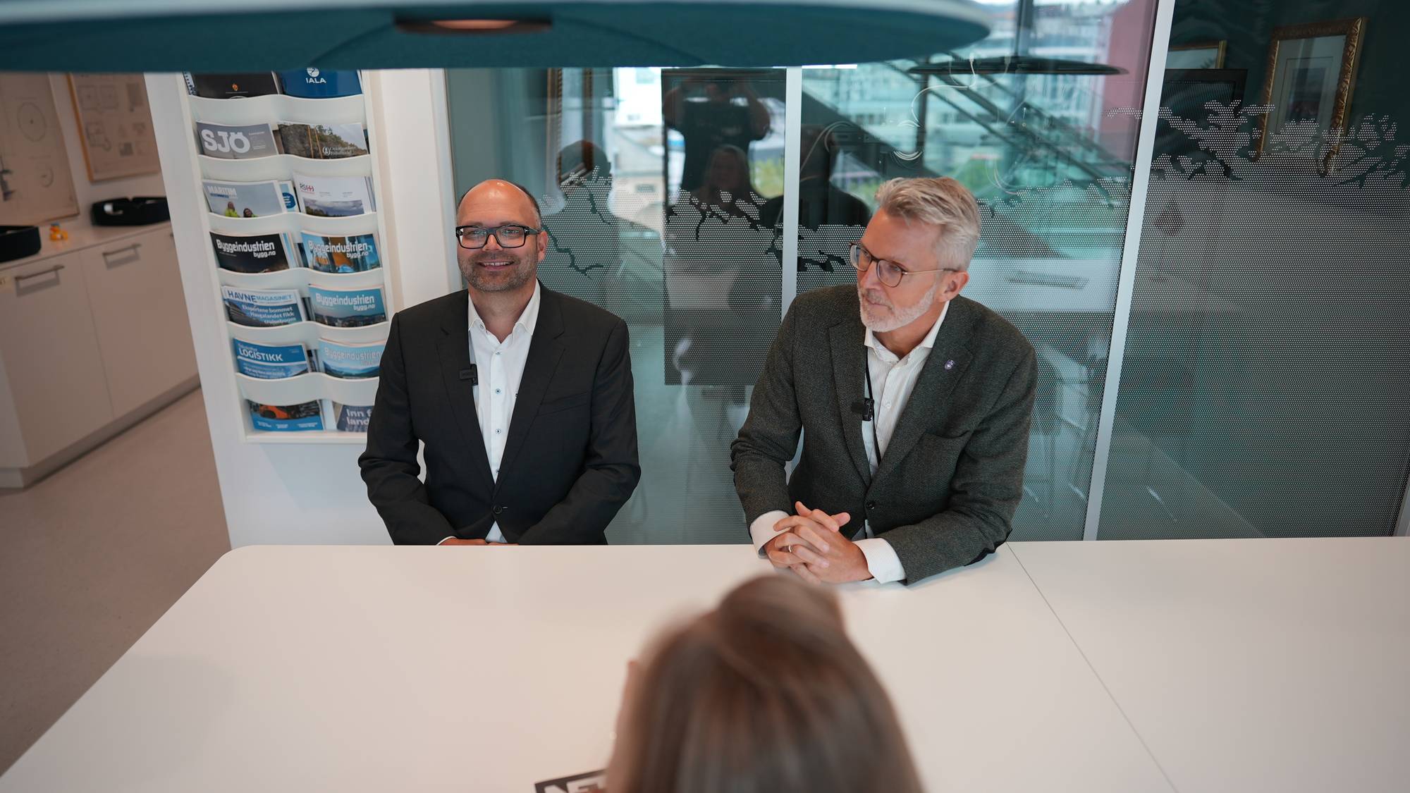 Signering av kontrakt for Stad skipstunnel