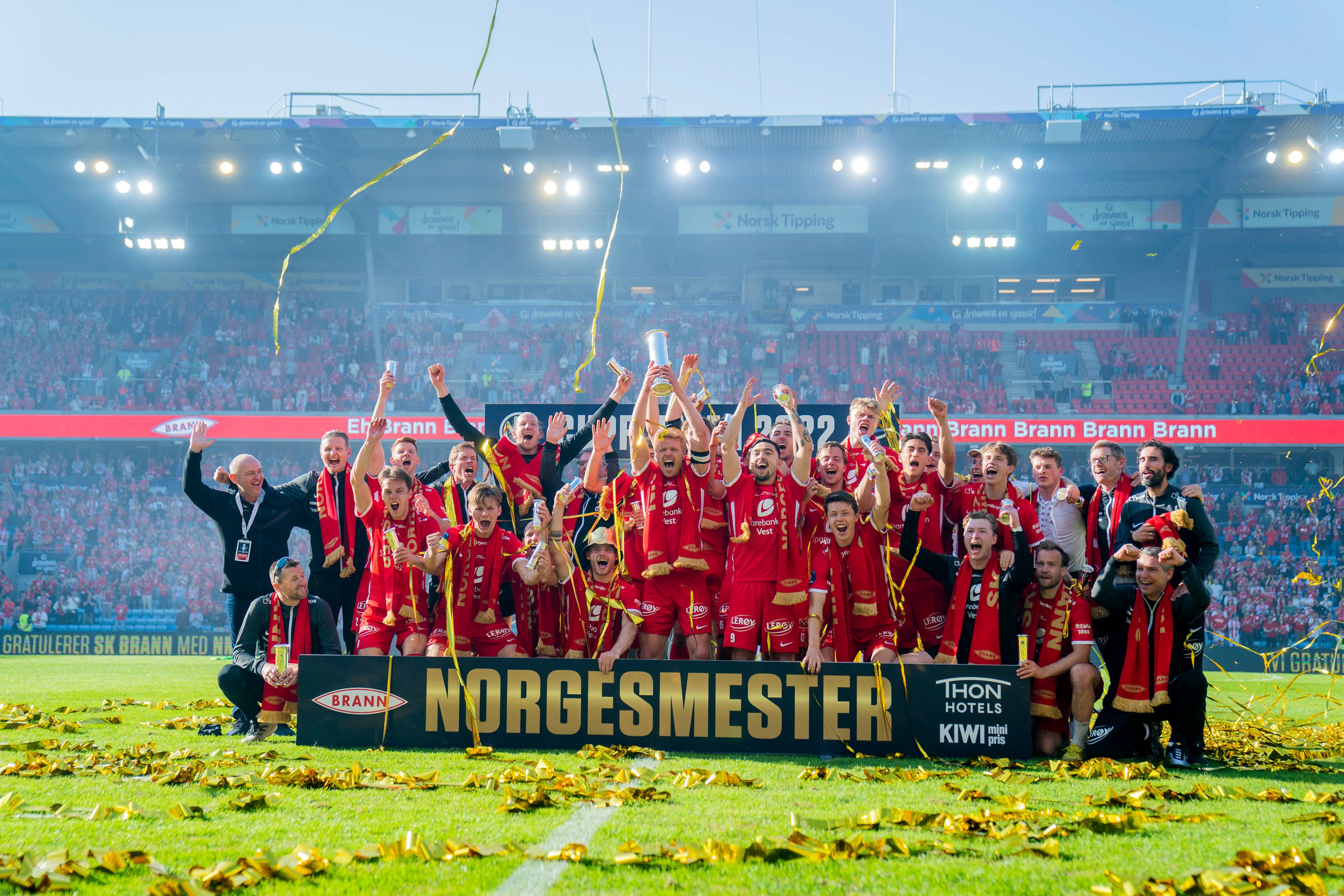 NM-fotball, cupfinale for menn 2022 SK Brann  Lillestrøm SK