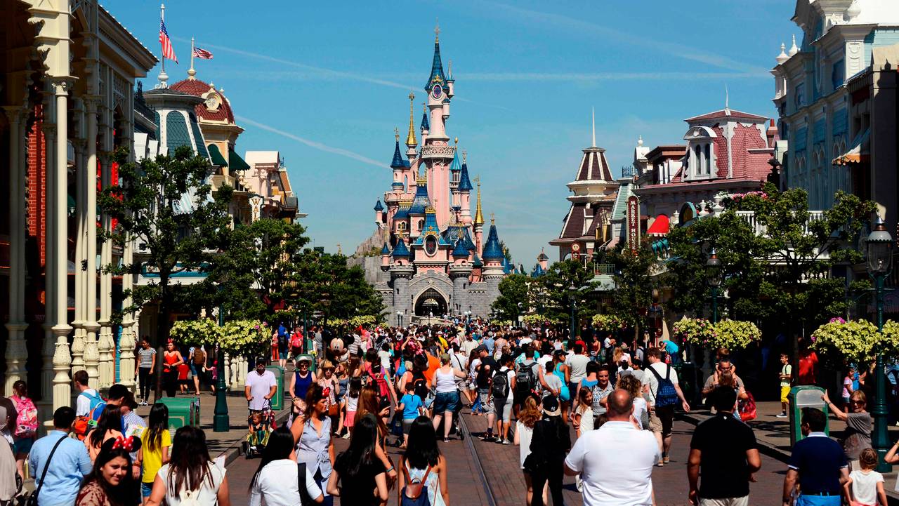 Disneyland, Frankrike, Paris. Før