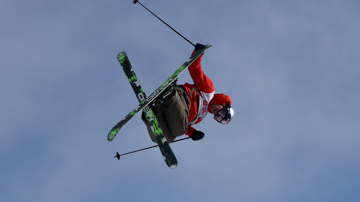 Ulrik Samnøy på pallen i Aspen