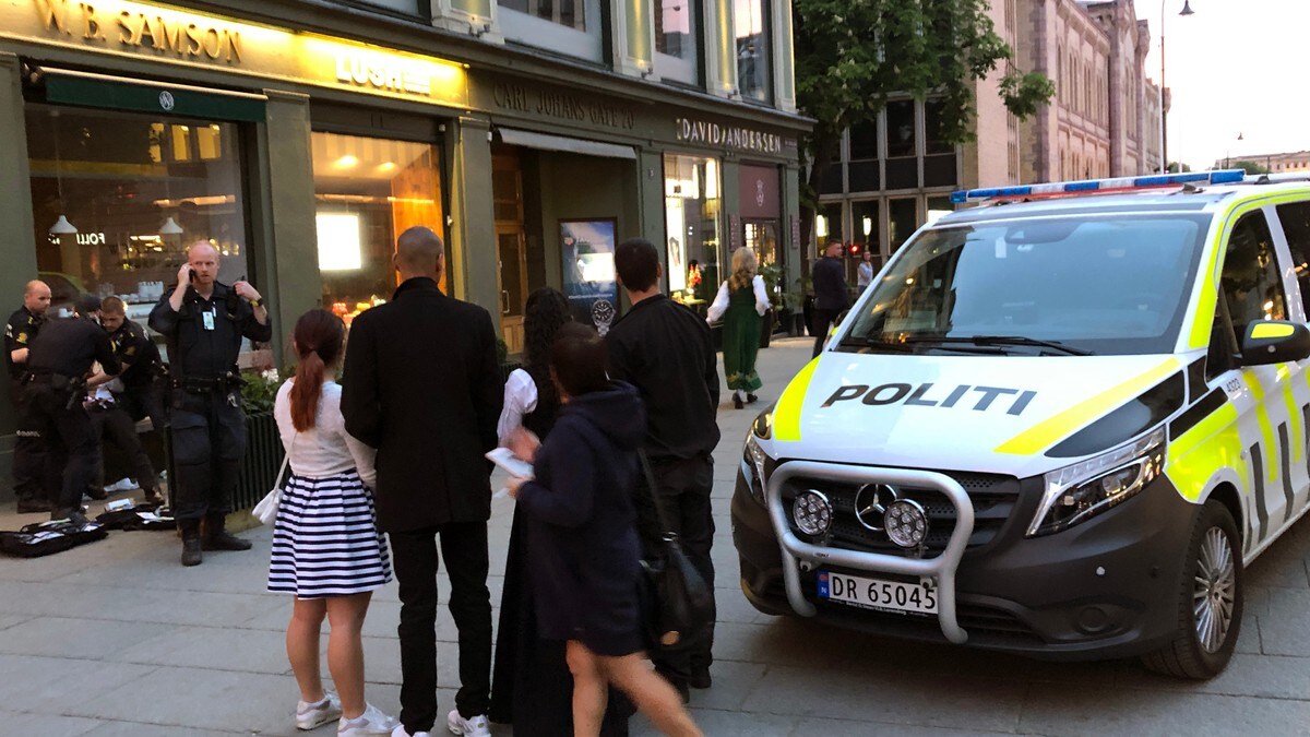 Person stikk-skadet i Oslo sentrum 