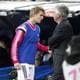 EFE / NTB,NTB Martin Ødegaard ved trener Carlo Ancelotti ved innbytterbenken under en fotballkamp.
