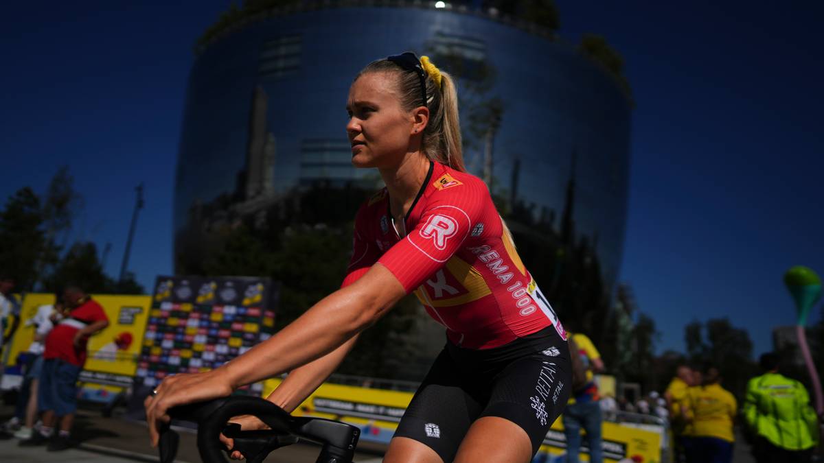 Katrine Aalerud nummer 13 i Fleche Wallonne