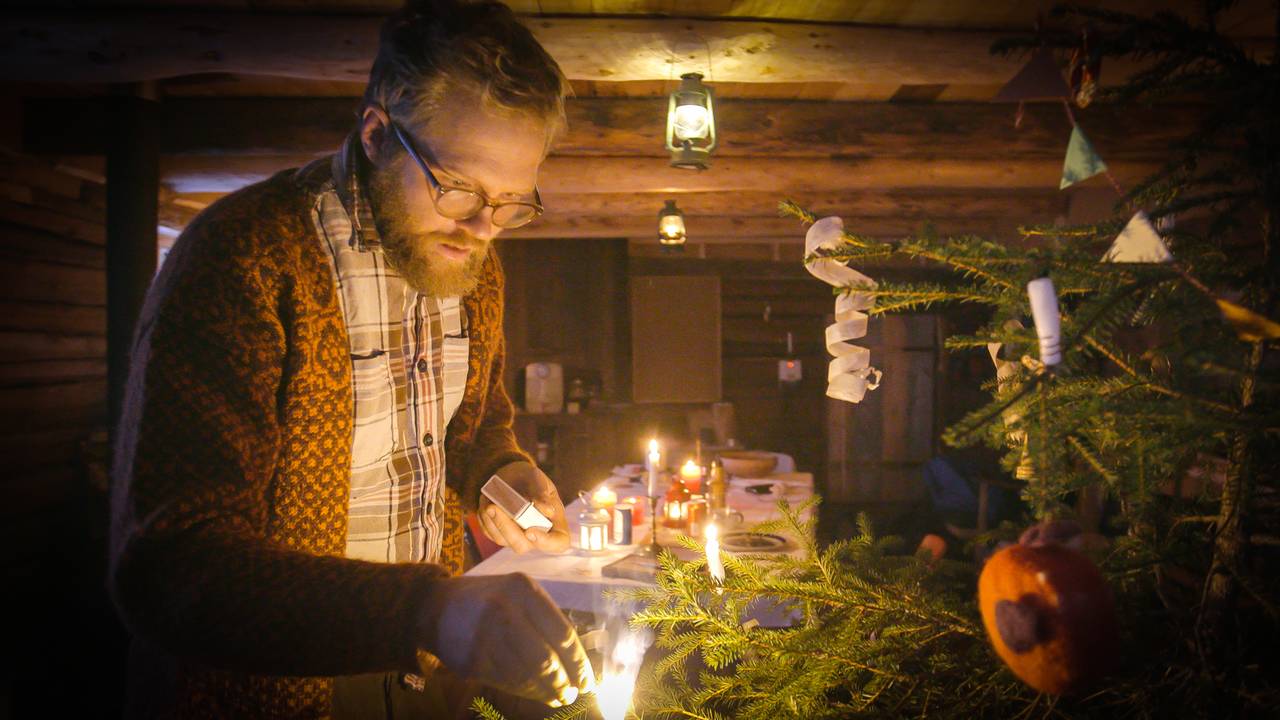 Tor-Evert Johansen feirar jul på Øvre Brekkebakkane