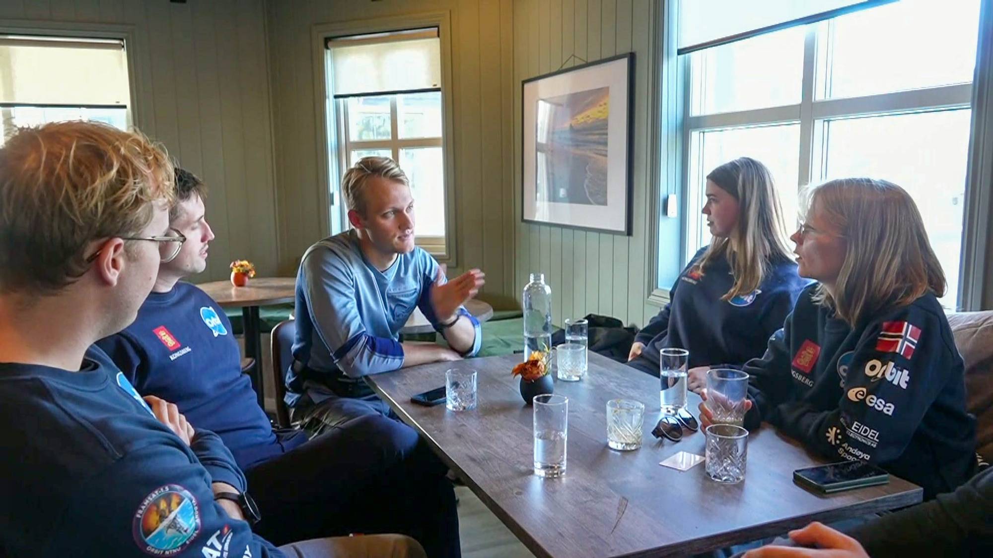 NTNU studenter Orbit på Andøya satelitt