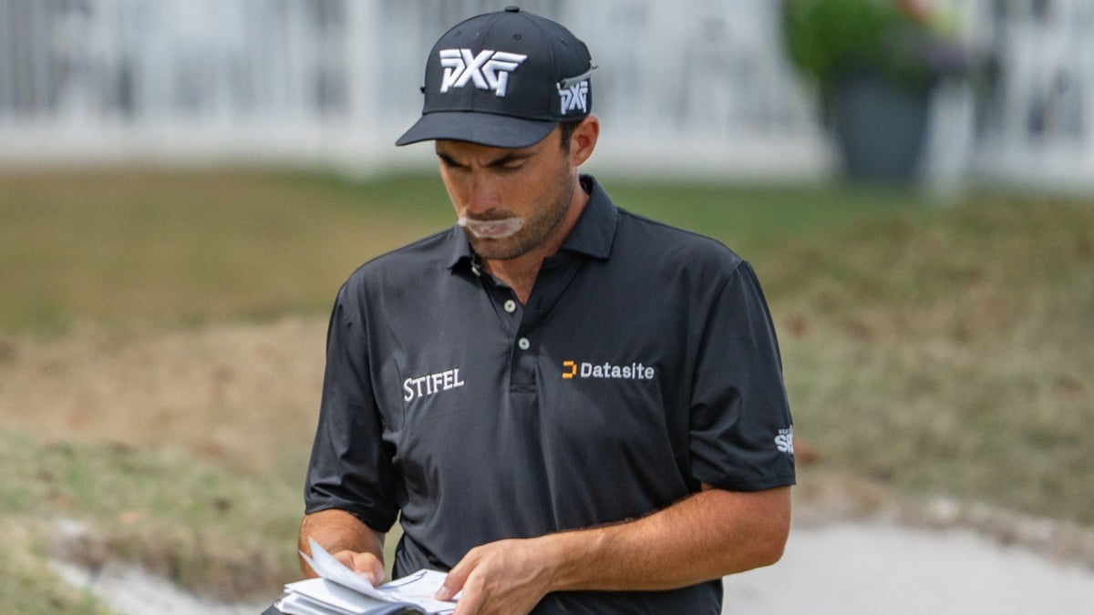 Sint golfspiller teipet igjen egen munn: – Ville stoppe kjeften på meg selv