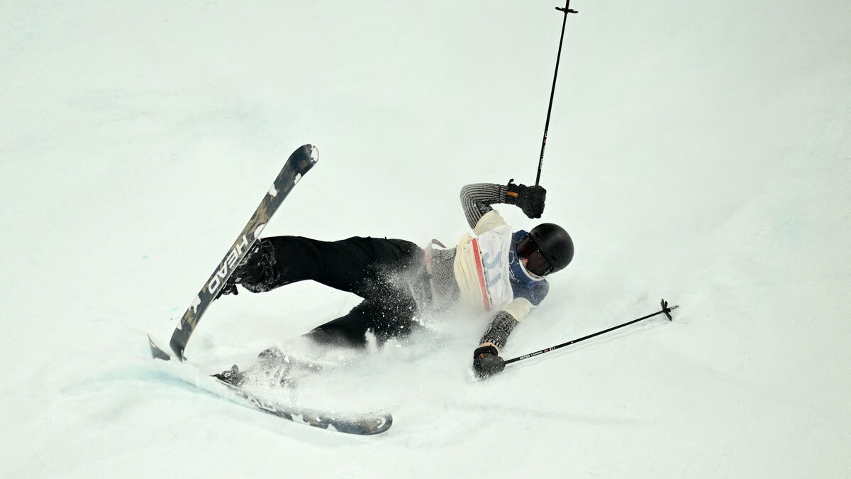 Sandra Eie bommet i Big Air-kvalifiseringen