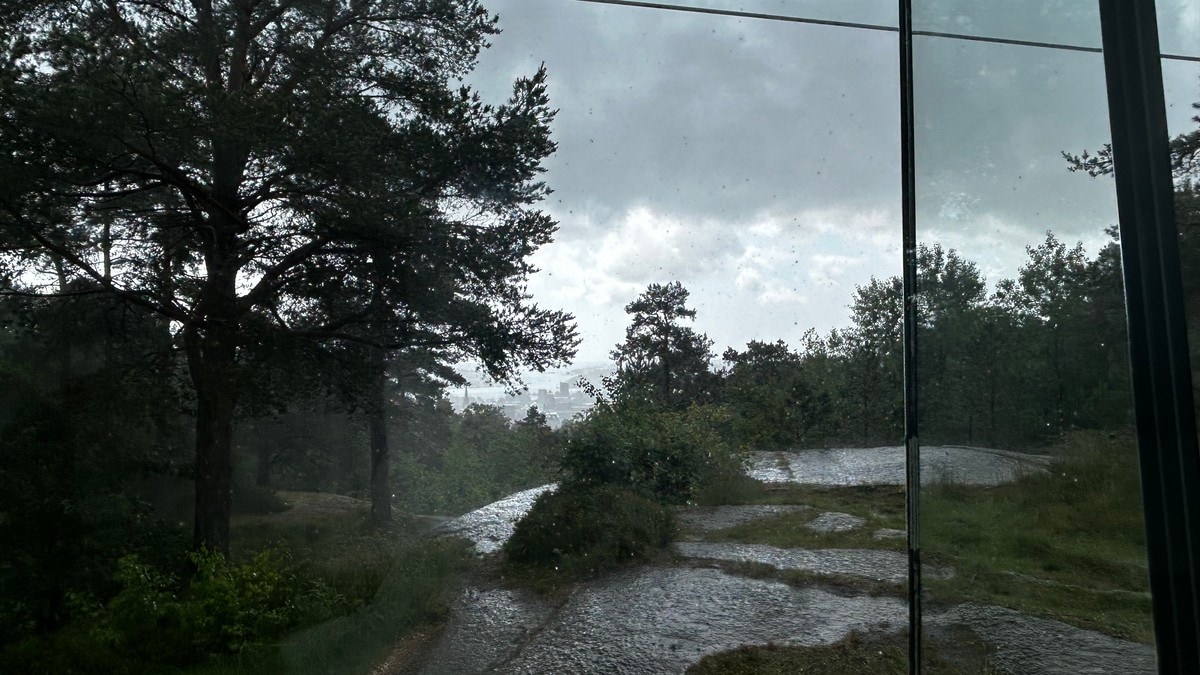 Registrert lyn 30 ganger i Sandefjord den siste timen