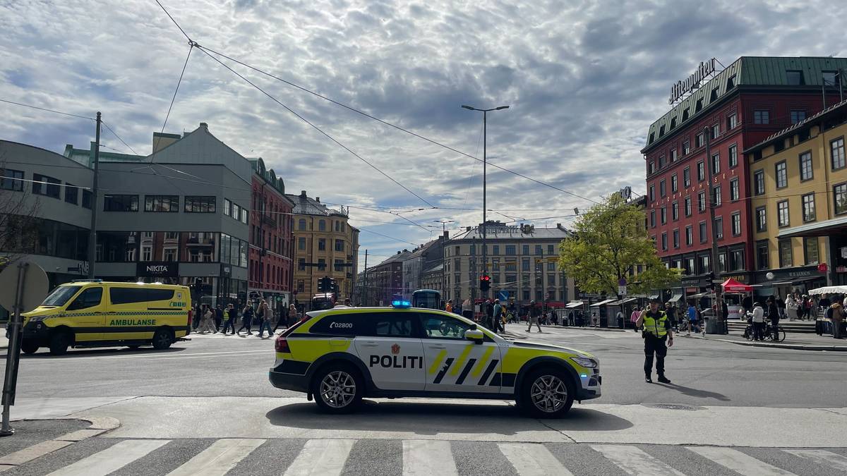 Kjøreledning på Majorstuen revet ned: – Livsfarlig