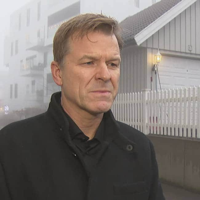 Sigve Bolstad after the police killing in Rogaland