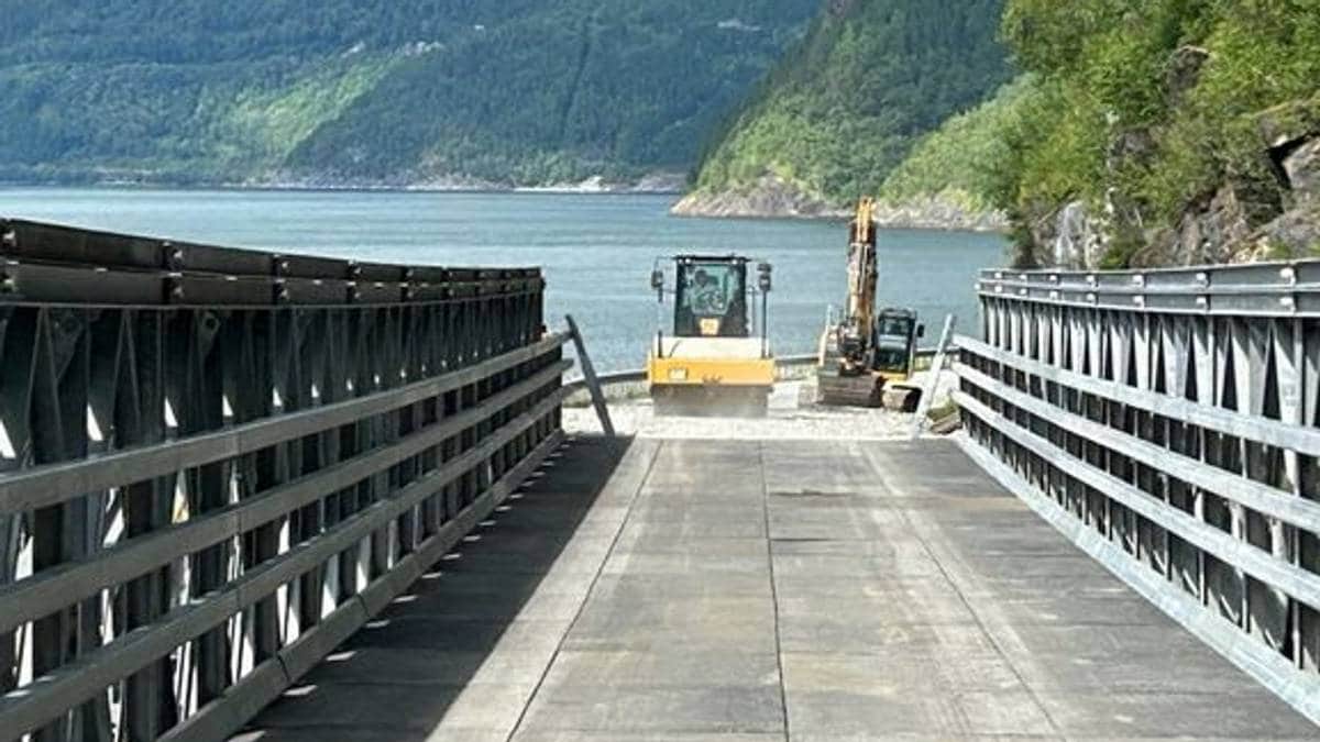 E6 kan åpne igjen før planlagt