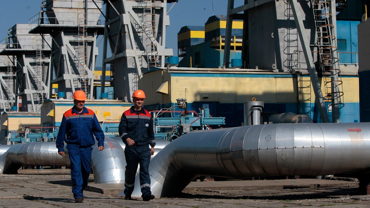 Russisk eksport av olje og gass