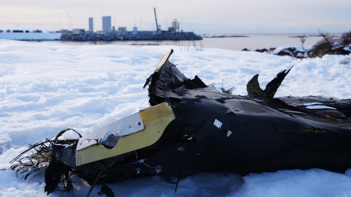 Rakettdelar hamnar i havet – ingen har ryddeansvar