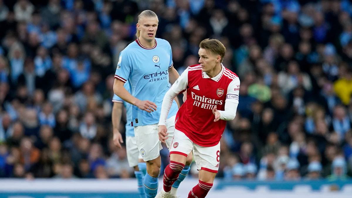 Haaland og Ødegaard på årets lag i Premier League